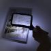 Folding Handheld Magnifying Glass with Light 5 LEDs 3X Large Rectangle Reading Magnifier Small Gift - Buy Online on GoSupps.com