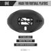 Nxtrnd One Football Mouth Guard for Youth & Adults - Black | Dual Straps, Braces Compatible - Buy Online on GoSupps.com