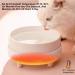 Buy Eactel Heated Pet Water Bowl - Rechargeable Drinking Fountain for Cats Kittens & Puppies - Ideal Heated Animal Water Solution - Buy Online on GoSupps.com