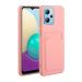 Tivenfezk Nadoli Silicone Case for Xiaomi Redmi Note 12 5G Ultra thin shockproof scratch -resistant Wallet soft TPU protective cover Mobile phone case with credit card holder Xiaomi Redmi Note 12 5g pink