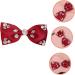 Beaupretty Hair hair clip hair bows for women Hair Bow Clips rhinestone hair barrettes hair ornaments for women headwear for women Girl Hair Accessory bow tie Headgear Acetate sheet Tie - Buy Online on GoSupps.com