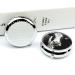 Funny Cow Head Round Pill Box | 3 Compartment Decorative Metal Organizer | Portable Pocket Medicine Case - Buy Online on GoSupps.com