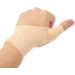 Soft Adjustable Wrist Thumb Support Brace for Tendonitis Relief - Silicone Compression Finger Splint (Left Hand - Buy Online on GoSupps.com