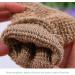 Eco-Friendly Carbonated Bamboo Peeling Washers | 2-Part Shower Gloves for Body Care - Buy Online on GoSupps.com