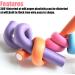 HLKQAO Foam Hair Rollers - 10Pcs 20mm Curlers for Salon or DIY Hair Styling - Buy Online on GoSupps.com