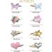 24 Pcs Sparkly Hair Clips Set - Star Butterfly Crown Heart Shaped Barrettes for Girls, Women, Kids - Cute Hair Accessories for Fine & Thick Hair - Buy Online on GoSupps.com