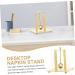 Tissue Dispenser Stand Holder Holdergolden Crystal Windproof Golden Dinner Serviette Tabletop Rack Golden 15.00X13.50X13.50CM - Buy Online on GoSupps.com