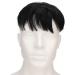 Men Hair Topper Short Toupee Hairpiece Short Toupee for Men Hair Topper Wig Clip in Crown Hair Extensions for Covering White Loss Hair Daily Wear - Buy Online on GoSupps.com