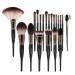 Premium Makeup Brush Set | Soft Animal Hair Gentle on Skin | 18-Piece Beginner Toolkit for Flawless Application - Buy Online on GoSupps.com