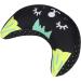 Qchomee Kids Car Travel Pillow - Head & Neck Support Cushion for Children | Safety Strap Covers for Car Seat Belts | Black - Buy Online on GoSupps.com