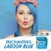 Punky Lagoon Blue Semi-Permanent Hair Color - Vegan & Paraben Free - Vibrant Dye with Non-Damaging Formula - 35 Washes - 3.5oz - Buy Online on GoSupps.com