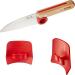 Opinel Le Petit Chef Knife Set | Child-Friendly Chef Knife with Rounded Tip and Finger Guard | Teach Kids Food Prep and Kitchen Safety | 2-Piece Set | Made in France - Buy Online on GoSupps.com