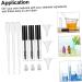 Didiseaon 10 Sets Mascara Tube Plastic Bottles with Glass Straw Clear Mascara for Eyelashes Travel Liquid Vial - Buy Online on GoSupps.com