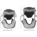 FOOJO Heated Neck Brace - Adjustable 3 Speed USB Neck Support Collar for Pain Relief | International Shipping Available - Buy Online on GoSupps.com