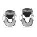 Neck Traction Device with 3 Gears - Adjustable Temperature Heat Support Bandage for Cervical Stretching & Pain Relief - Buy Online on GoSupps.com