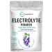 Micro Ingredients Hydration Electrolyte Powder 2lbs (139 Servings) | Keto & No Sugar High Potassium (1 000mg) with Sweet Concord Grape Flavor & Natural Coconut Water | Non-GMO Electrolytes Grape Flavor- High potassium
