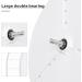 BUCATSTATE Hamster Wheel Silent 21cm Dual-Bearing Hamster Exercise Wheel Quiet Spinning for Syrian/Dwarf Hamster Gerbils Mice Degus Or Other Small Animals (White) 21cm white - Buy Online on GoSupps.com