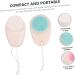 FRCOLOR Pack of 6 Double-Sided Facial Cleansing Brush Female Face Brush Deep Cleansing Brush Silicone Clean Facial Toner Painted Handle 3D Household Cleansing Milk - Buy Online on GoSupps.com