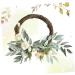 Zerodeko Vines Decor Silicone Ear Covers Flower Wreaths for Front Door Artificial Plants Wreath for Front Door Chritmas Decor Gold Fruit Bowl Garland Window Wooden Wall Hanging - Buy Online on GoSupps.com
