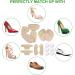 iBesun High Heel Pads for Women - Heel Grips, Cushion Inserts, Insoles - Anti-Slip Forefoot Cushion - Beige - Buy Online on GoSupps.com