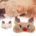 Christmas Deer Elk Sleeping Mask - Cute Animal Eye Cover for Winter Nap - Buy Online on GoSupps.com