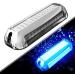 HUSUKU SOOP3 Plus (New) 84LED 180 Unique Design Upgraded Waterproof Stainless Steel High Light Underwater Boat Lights 1 PCS Blue