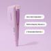 VODANA Professional Triple Flow Hair Waver - 1.25" Ceramic Wave Iron for Easy Beach Waves - Instant Heat Long-Lasting Performance Lavender - Buy Online on GoSupps.com