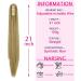 21 Inch Long Straight Ponytail Extension Jaw/Claw Clip in Ponytail Hair Extension Synthetic Hairpiece for Women (Ash Blonde) 21 Inch Ash Blonde - Buy Online on GoSupps.com