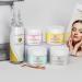 Concha Nacar Women's Skin Care Kit - Brightening Mask, Vitamin E Cream, Day Cream, Cleansing Cream, Clarifying Toner, Eye Roller, Beauty Bag - Anti Aging Set - Buy Online on GoSupps.com