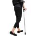 Soles Aluminum Forearm Crutch (SLS806BL) - Black | Ergonomic Support for Mobility - Buy Online on GoSupps.com