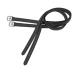 Solibel BUSSE stirrup leathers Soft-Curved black fitting: stainless steel length 140 cm