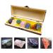 Yoga Decor 2pcs Crystals Chakra Stones Cluster Rock Ore Fish Tank Decor | Toyvian - Buy Online on GoSupps.com