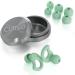 Everyday Earplugs - Ultra Soft Customizable Noise Protection for Sleep & Travel - Up to -30dB Reduction Reusable & Sustainable (Mint - Buy Online on GoSupps.com