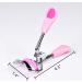 Stainless Steel Eyelash Curler with Built-in Comb Pain-Free All Eye Shapes 5 Silicone Pads (Pink) | Shop Now - Buy Online on GoSupps.com