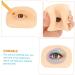 VINTORKY Practical Eye Skin 1 Set Makeup Practice Skin Eyeshadow Eye Makeup Training Skin Thick Eye Makeup Board Portable Mold - Buy Online on GoSupps.com