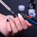 5PCS NATUCE 2 Way Nail Dotting Pen Set for Marbleizing & Nail Art - Rhinestones Gems Picking Tools & Clay Sculpting - Manicure Dot Tool - Buy Online on GoSupps.com