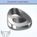 AAproTools Stainless Steel Bedpan - Heavy Duty, Firm & Contoured for Male/Female Patients - Buy Online on GoSupps.com