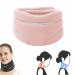 2024 New Cervicorrect Neck Brace Cervicorrect Neck Brace by Healthy Lab Co Cervicorrect Neck Brace for Sleep Apnea Cervi Correct Neck Brace for Snoring Neck Brace for Neck Pain and Support (Pink)