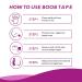 Breathable Body Tape for Chest Lift | Support & Push Up Tape for Sticky, Backless, or Strapless Bras - Buy Online on GoSupps.com