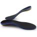 Cork Orthotics Insoles for Women - Neutral Arch Support Full Length Shoe Inserts (Size 7-7.5 Blue) - International Shipping Available - Buy Online on GoSupps.com