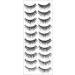 Buy Eye Splashes False Eyelashes - 70 Pairs of Natural Wispies & Cat Eye Styles | Bulk False Lashes for Fluffy Volume - Buy Online on GoSupps.com