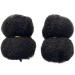 Tight Afro Kinky Human Hair for Dreadlocks - 4 Bundles 8 Inch Natural Black 1B - Buy Online on GoSupps.com