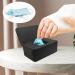 Wipes Dispenser & Holder with Sealing Design - Black | Keep Wipes Fresh | Refillable Container - Perfect for Bathroom | Baby Wipe Case with Lids - Buy Online on GoSupps.com