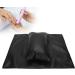 Nail Art Hand Mat Craftsmanship No Fading ZipperHidden Zipper Good Rebound Manicure Hand Holder Salon Shop for Home Black - Buy Online on GoSupps.com