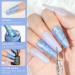 MIZHSE Pearl Gel Nail Polish Set - 6 Shimmer Colors | Pearlescent Shell Glitter | Soak Off UV Lamp Gel | White, Pink, Blue | BKJGLW208 - Buy Online on GoSupps.com