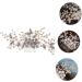 FRCOLOR Flower Comb Bridesmaids Hair Bridal Comb Headdress Floral Crystal Hair Comb Vintage Bridal Hair Flower Crystal Bridal Hair Comb Bride Wedding Hair Comb Miss Zinc Alloy Abs Flowers - Buy Online on GoSupps.com