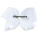 DEEKA 16 PCS White 4 Inch Hand-made Hair Bow Grosgrain Ribbon Alligator Clips for Girls - Buy Online on GoSupps.com