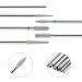 YuxianLB Nail Drill Bits Set - 10 Professional Ceramic Tungsten Alloy Attachments for Gel Nails & Manicure Care - Buy Online on GoSupps.com