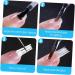 Ipetboom 2 Nail Extension Fiber Gel Kit for Nails Fiberglass Nail Extension Kit Nail Art Fiber Fake Nail Extensions Quick Extension Fiberglass Nails White Extend Manicure - Buy Online on GoSupps.com