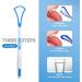 Broshin Tongue Cleaner Set - 6-Pack with 2 4 & 6 Cleaners Bad Breath Eliminator Easy to Use Mouth Cleaning Brushes - Buy Online on GoSupps.com